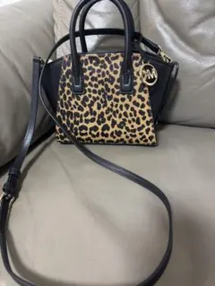新品未使用【MICHAEL KORS】 ヒョウ柄ショルダーバッグ