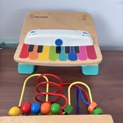 ハペ　Hape ピアノ ボーネルンド ルーピング 知育玩具 2点のサムネイル
