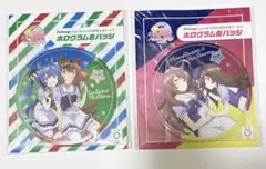 ウマ娘　アニメージュ　ホログラム缶バッジ　二点セットのサムネイル