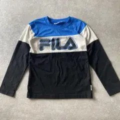 FILA 長袖カットソー 青/黒/ベージュ