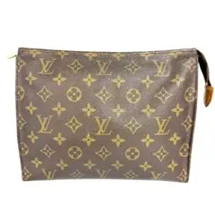 ルイヴィトン　ポシェットトワレット26 LOUIS VUITTON ヴィトン モノグラム ポーチ 化粧ポーチ ルイヴィトン