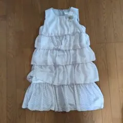 子供用 カジュアルドレス 150cm グレー
