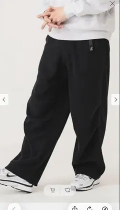 新品未使用 BEAMS 【別注】Gramicci フリース オーバーパンツ