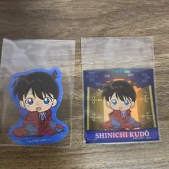 名探偵コナン　工藤新一　江戸川コナン　ちぢませ隊　ステッカーコレクション