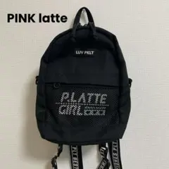 PINK latte ミニリュック ブラックのサムネイル