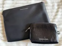 CHARLES & KEITH マルチポーチ 2点セット