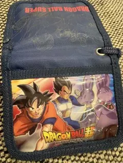 DRAGON BALL SUPER キッズ財布 ネックストラップ付