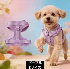 犬用ハーネス 胴輪 パープル Sサイズのサムネイル