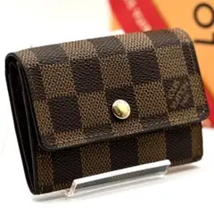 【極美品】ルイヴィトン ダミエ ポルトモネプラ 小銭入れ コインケース