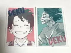 ヒロアカ　原画展　ワンシーンカードコレクション　　緑谷出久