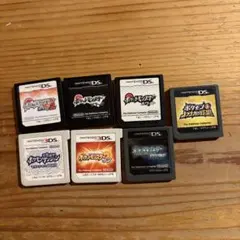 DS,3DSカセット　ポケモンセット　7本まとめ売り