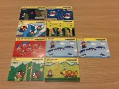 スーパーマリオ　カード　8+おまけ1枚まとめ売り　トップサン　任天堂