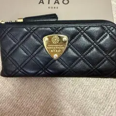 ATAO アタオ 長財布 limo(リモ) ブラックダイヤ キルティングのサムネイル