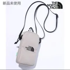韓国限定ノースフェイス ミニショルダーバッグ スマホ ポーチ ホワイトレーベル