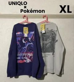 ユニクロ　ポケモン　スウェットシャツ　ゲンガー　ミュウツー