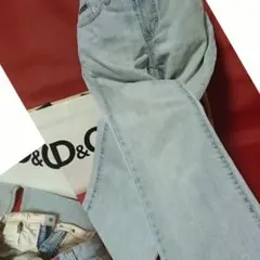 ◆USED★ドルチェ＆ガッパーナ★CRUSHEDダメージJEANS★27インチ◆