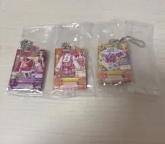 アイカツ×プリパラ だれでもアクリルチャーム1 ひなき ここね みやび セット