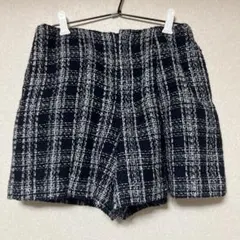 チェック柄　ショートパンツ