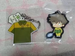 新テニスの王子様 四天宝寺中学校 忍足謙也 キーホルダー 2点セット