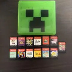 Nintendo Switchカセットのみ13個&カセットケース