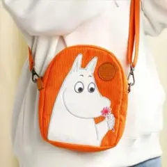 ムーミン★オレンジ　ショルダーバッグ ポシェット　MOOMIN