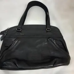 Dakota ダコタ レザー ショルダーバッグ ブラック