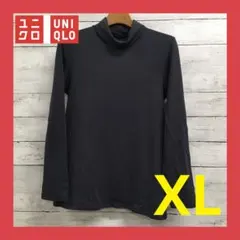 ユニクロ ヒートテックエクストラウォーム レディース XL ネイビー