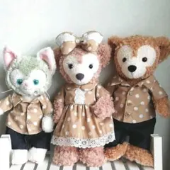 ダッフィー シェリーメイ ジェラトーニ ハンドメイドコスチューム ①