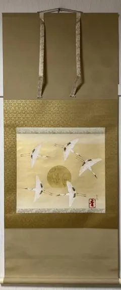 前田青邨　大型色紙5枚セット須磨、梅日和、￼連雀、牡丹、貝+ハードケース 解説文 色紙・短冊】牡丹(色紙) - 鈴木 大麻 作｜掛軸販売・通販・買取の