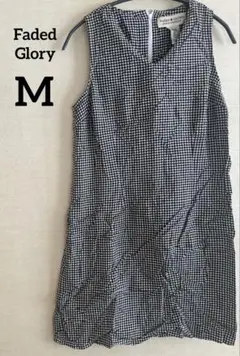 Faded Glory ノースリーブワンピース M ギンガムチェック　ワンピース