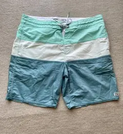 BILLABONG 水着 34サイズ ミントグリーン　サーフパンツ