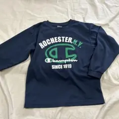 Champion 長袖カットソー 140 ネイビー