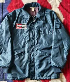 【希少】70's チャンピオンプラグ　コーチジャケット　レーシングジャケット 希少】70's チャンピオンプラグ コーチジャケット レーシング