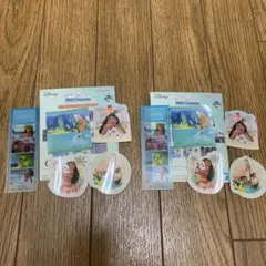 Disney 一番くじ G賞 クリアブックマーク&ステッカーセット モアナセット
