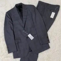 【タグ付き】Aquascutum 高級セットアップ スーツ グレンチェック A7
