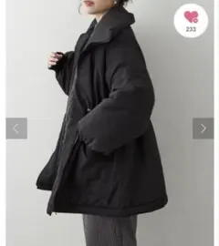 Remind me and forever ウエストドロストパッファーコートのサムネイル