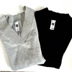 値下げGAP Vネックセーター 2色セット Sサイズ