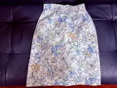 プロポーションボディドレッシング きれいめ 鮮やか 花柄タイトスカート S 美品