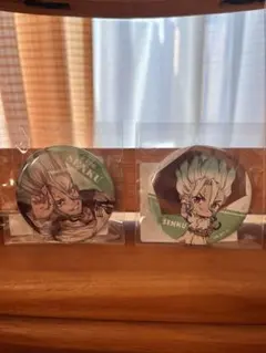 Dr.STONE 千空缶バッジ 2個セット