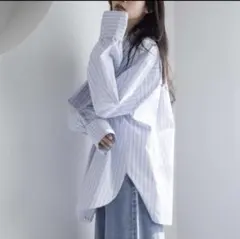 lowrys farm ストライプシャツ シャツ ローリーズファーム