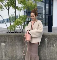 [クリーニング済］miteボアジャケット