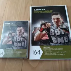LES MILLS BODYCOMBAT 64 DVDと資料