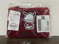 タグ付 sanrio サンリオ ポチャッコ キルトポーチ 赤 グリーンパークス