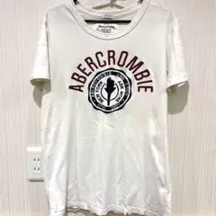 Abercrombie & Fitch アバクロ　ホワイト Tシャツ アメカジ