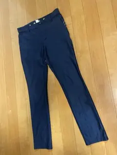 アディダス ゴルフパンツ 秋冬　ネイビー
