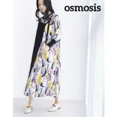 OSMOSIS★　ワンピース　アシンメトリー　ジオメトリック　新品　カラフル