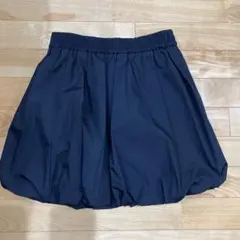 GU ブラック フレアスカート M