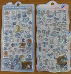 【正規品】ボンボンドロップシール　わんわんボンボン　オリジナル&ちゅるきら　2点