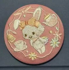 サンリオ刺繍缶バッジ ウィッシュミーメル