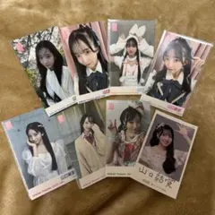 AKB48 山口結愛 ハーフサイズ生写真 ステッカー等 8枚セット